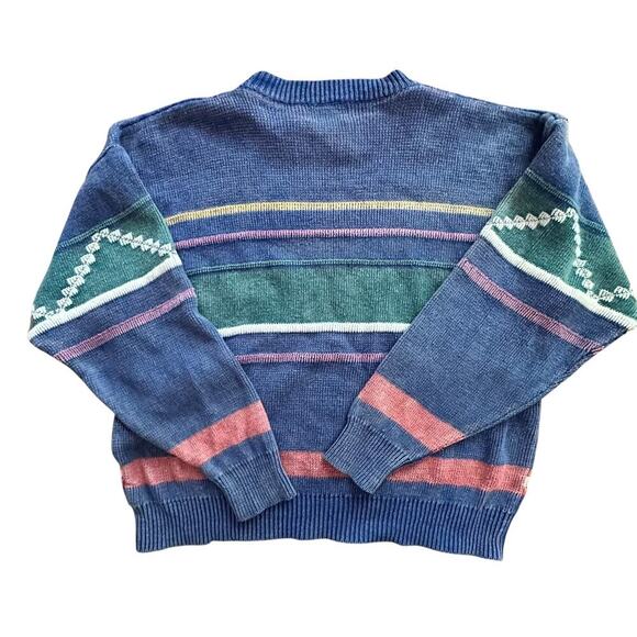 Vintage Union Bay Aztec Pullover Sweater size L - Picture 2 of 5